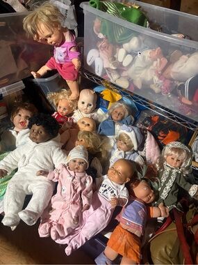reborn lot  dolls